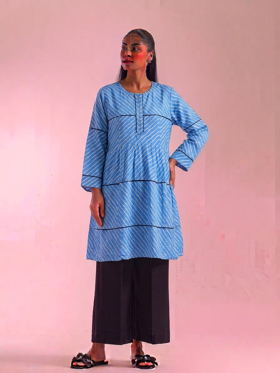 Sapphire Breeze Kurti