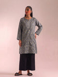 Soft Bloom Grey Kurti