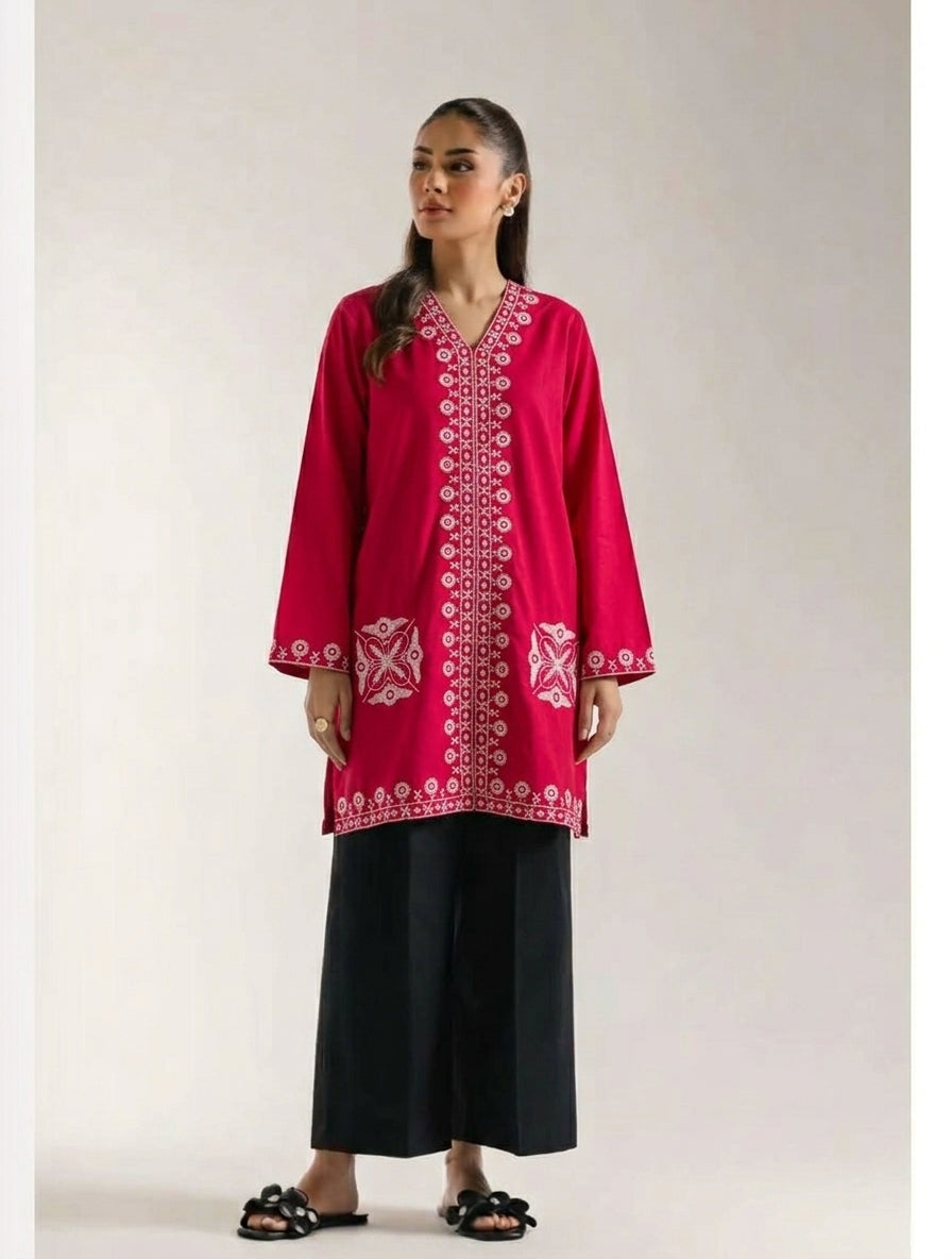 Royal Rose Embroidered kurti