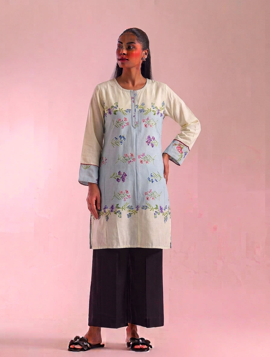 Floral Mist kurti