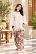 Vintage Charm 2pcs  With Farshi Shalwar