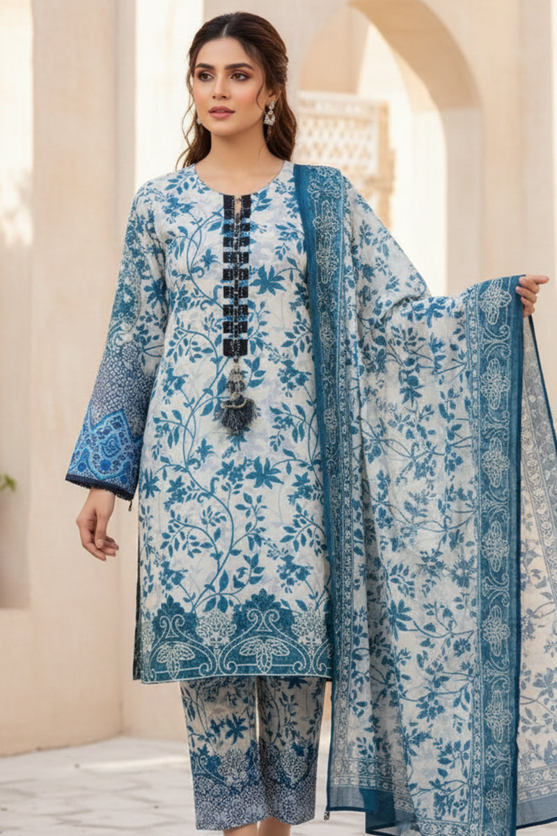 Neela Nazuk 3pcs