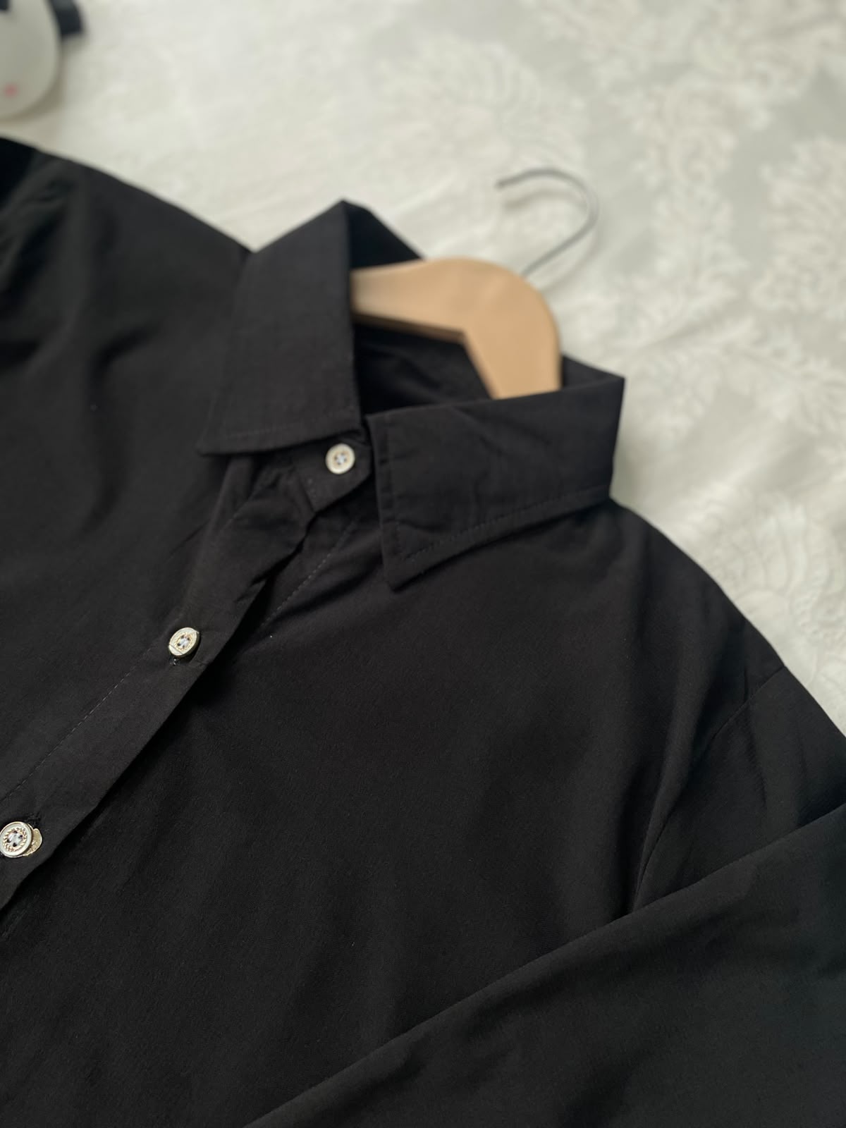 Black Solid Kurti