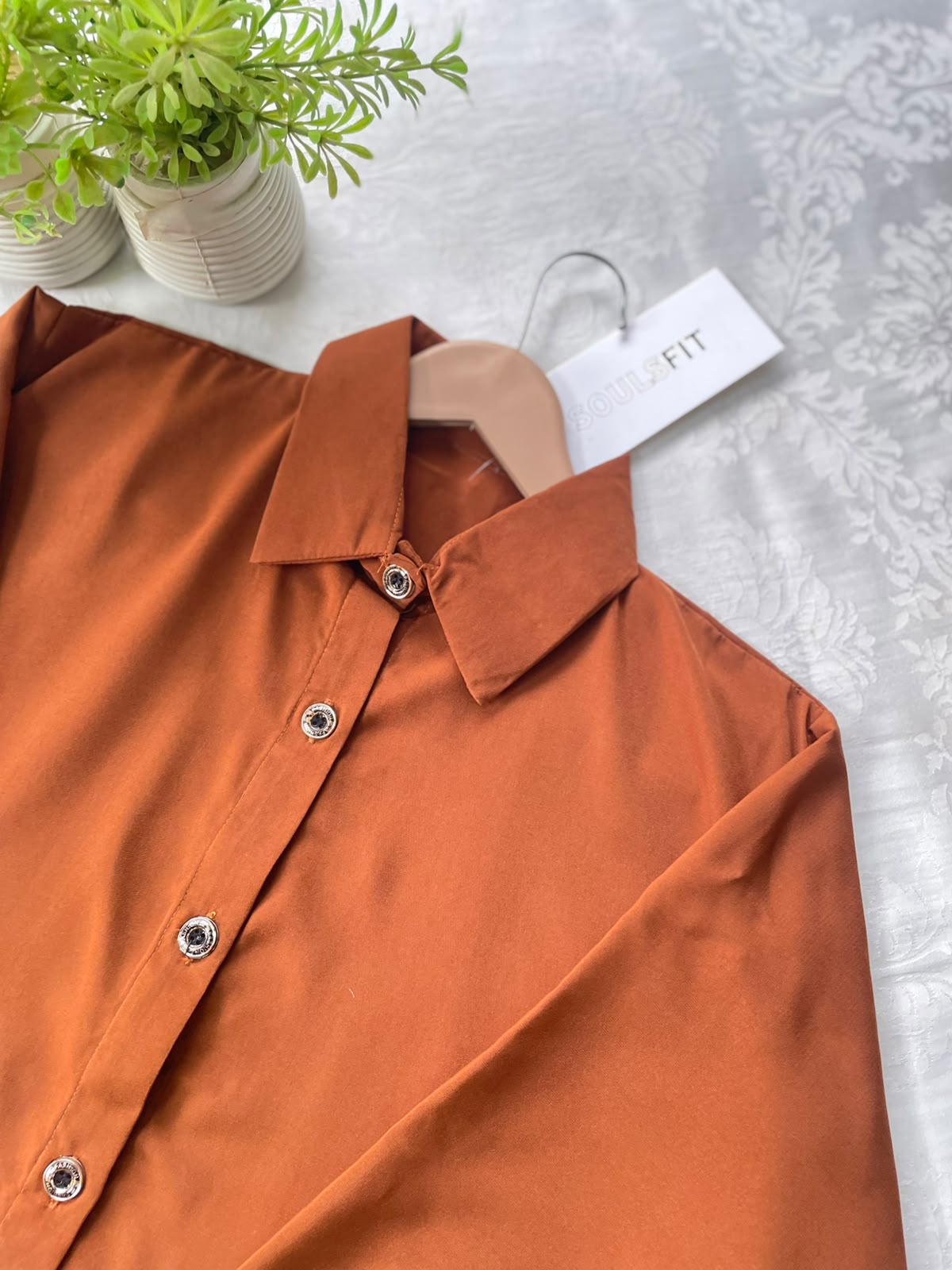 Burnt Orange Kurti