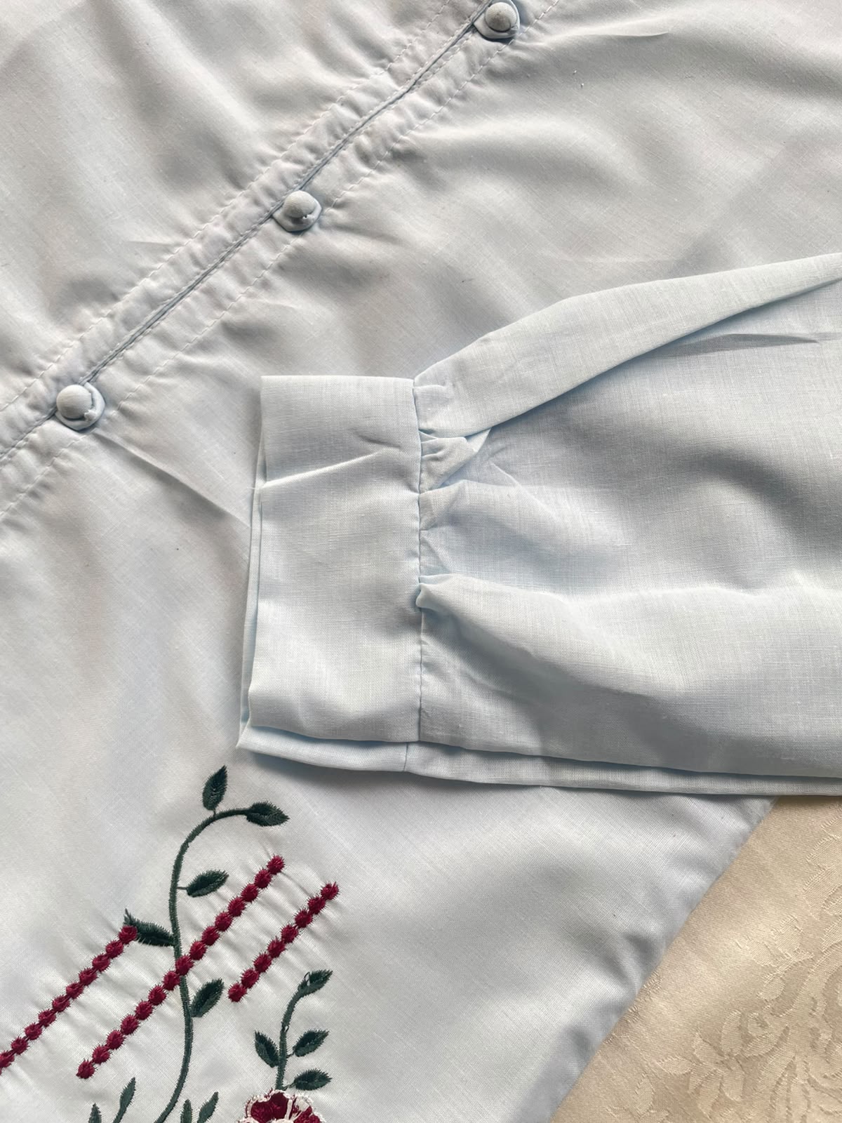 Blue Haven Embroidered