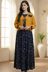 Floral Maxi with Koti & bow