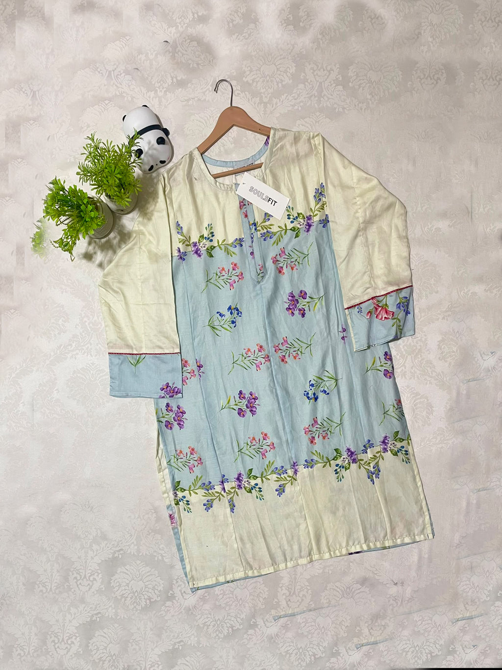 Floral Mist Summer Lawn Printed Kurti